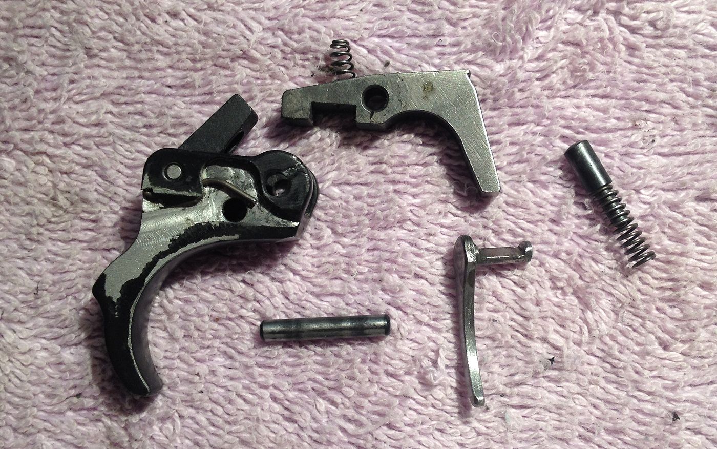 Inside a FullAuto 10/22 Trigger Group